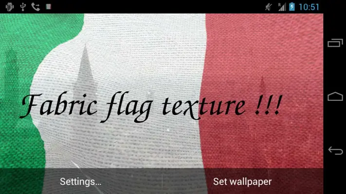 Italy Flag android App screenshot 2